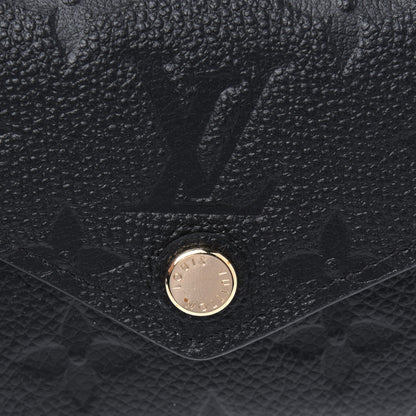 Louis Vuitton Empreinte Zoe Wallet Black 9 of 9