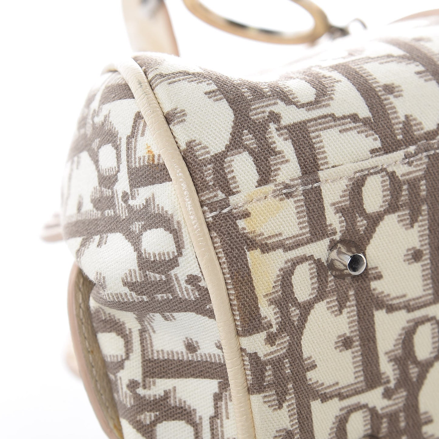 Monogram Vintage Flowers Bowler Beige