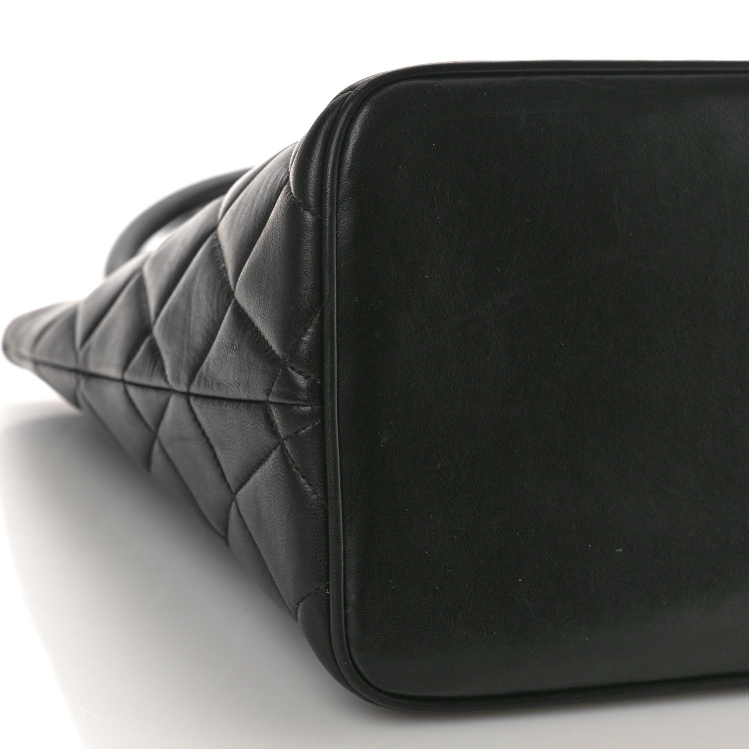 Chanel Lambskin Quilted Medallion Tote Black 9 of 10