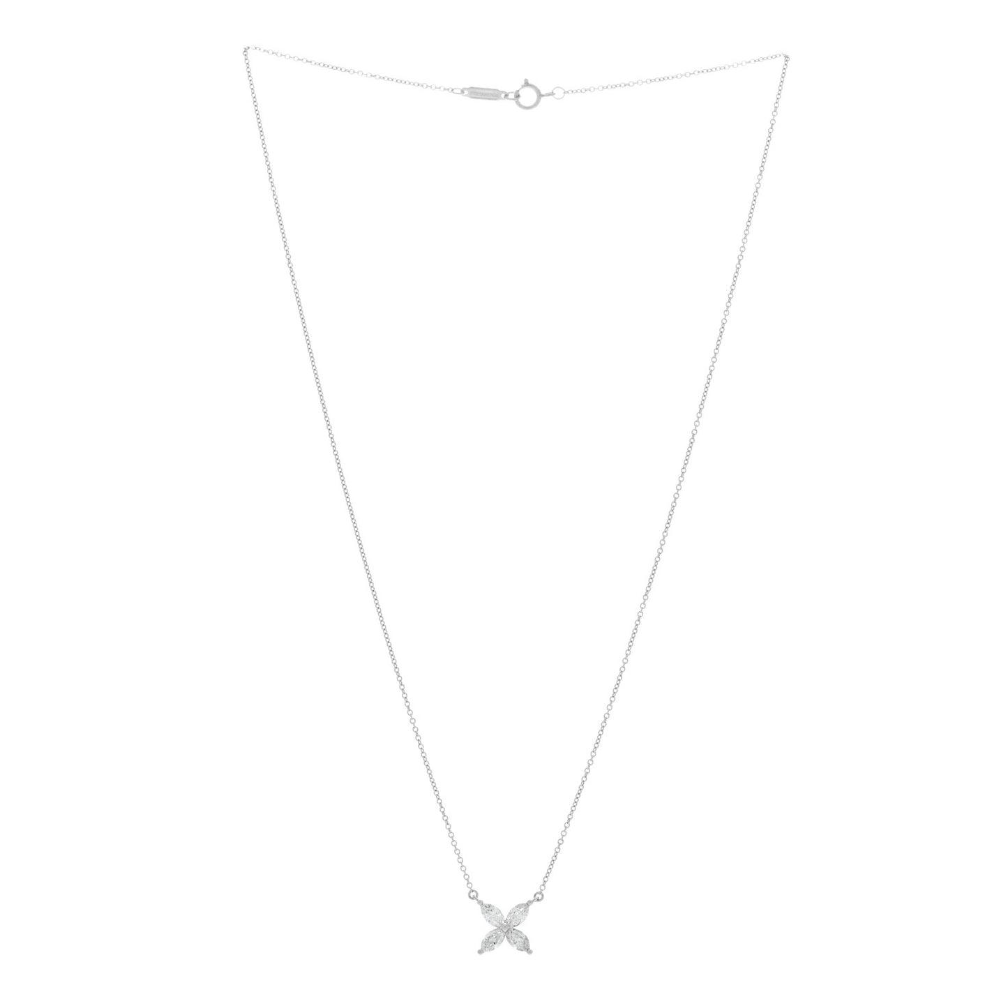 Platinum Diamond Large Victoria Necklace