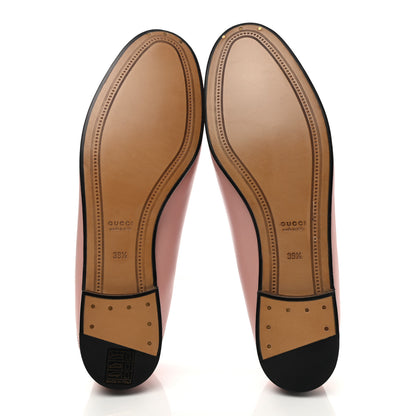 Gucci Lambskin Womens Brixton Horsebit Loafers 39.5 Perfect Pink 5 of 9