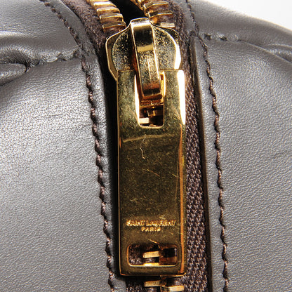 Saint Laurent Calfskin Classic Duffle 6 Earth 9 of 10