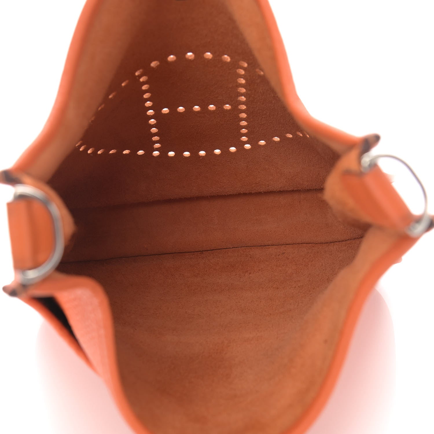 Hermes Taurillon Clemence Evelyne III PM Orange 5 of 12