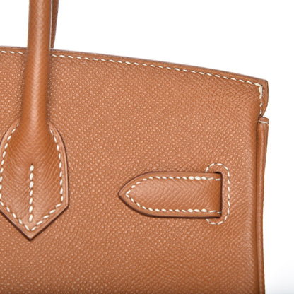 Hermes Epsom Birkin 30 Gold 29 of 34