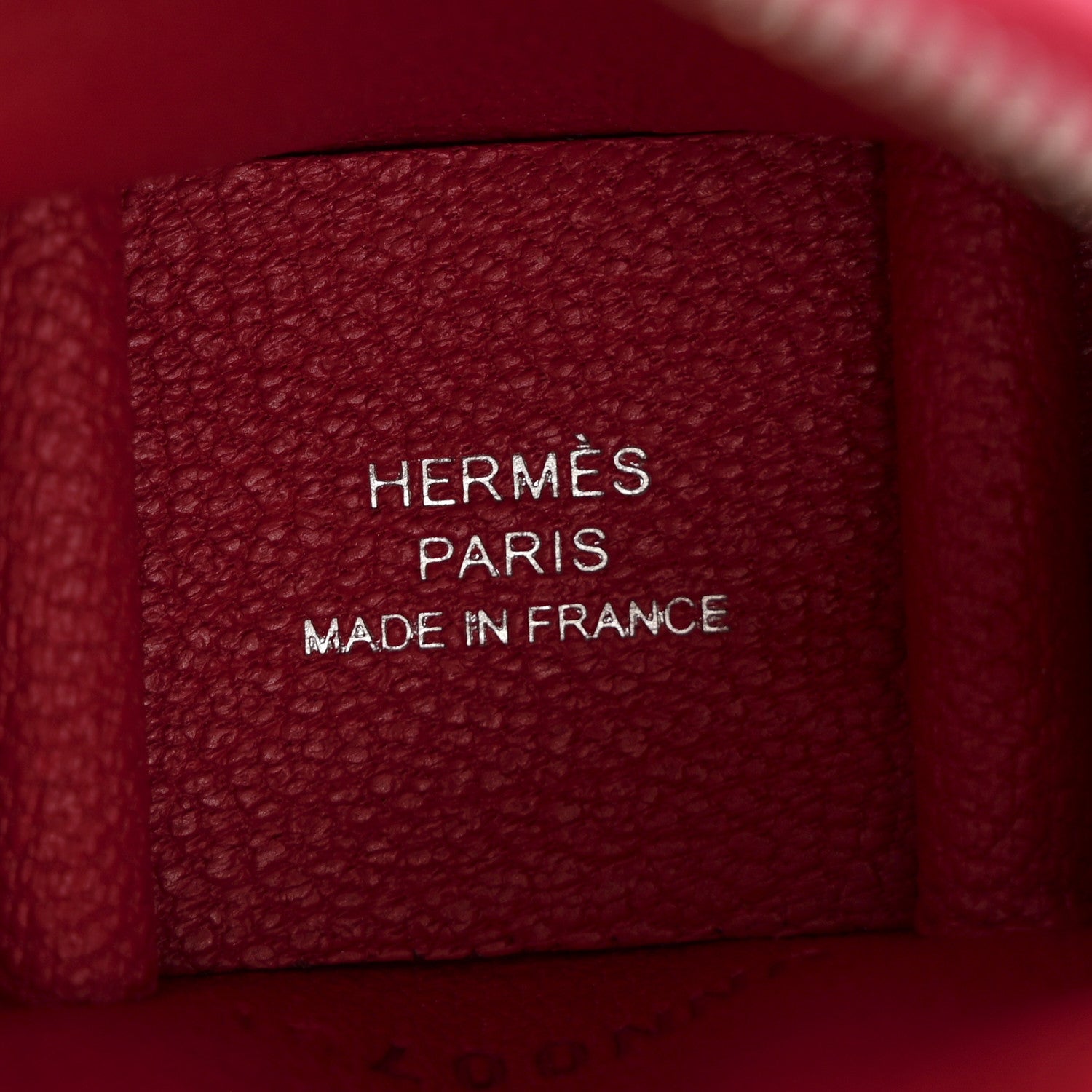 Hermes Chevre Chamkila Bolide On Wheels Bag Charm Rose Extreme Vert Vertigo 3 of 5