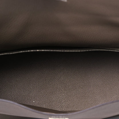 Hermes Togo Kelly Retourne 35 Chocolate 5 of 8