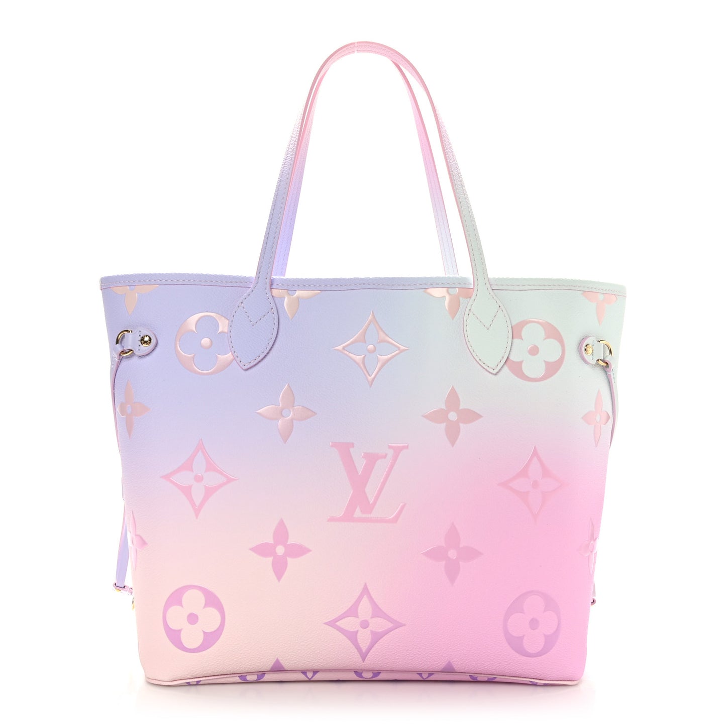 Monogram Giant Spring In The City Neverfull MM Sunrise Pastel