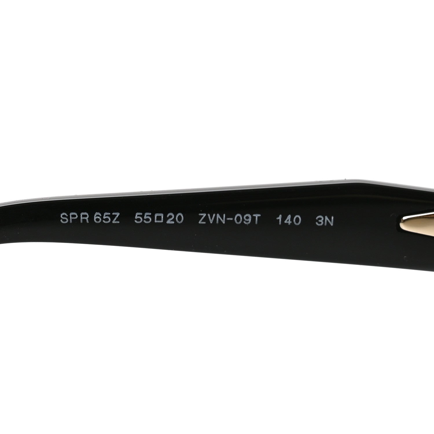 Prada Metal Logo Sunglasses SPR 65ZS Gold 6 of 7
