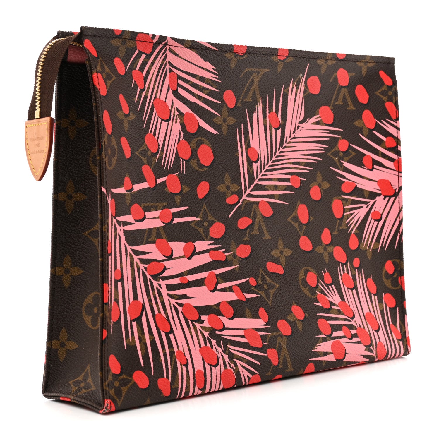 Louis Vuitton Monogram Jungle Dots Toiletry Pouch 26 Sugar Pink Poppy 3 of 10