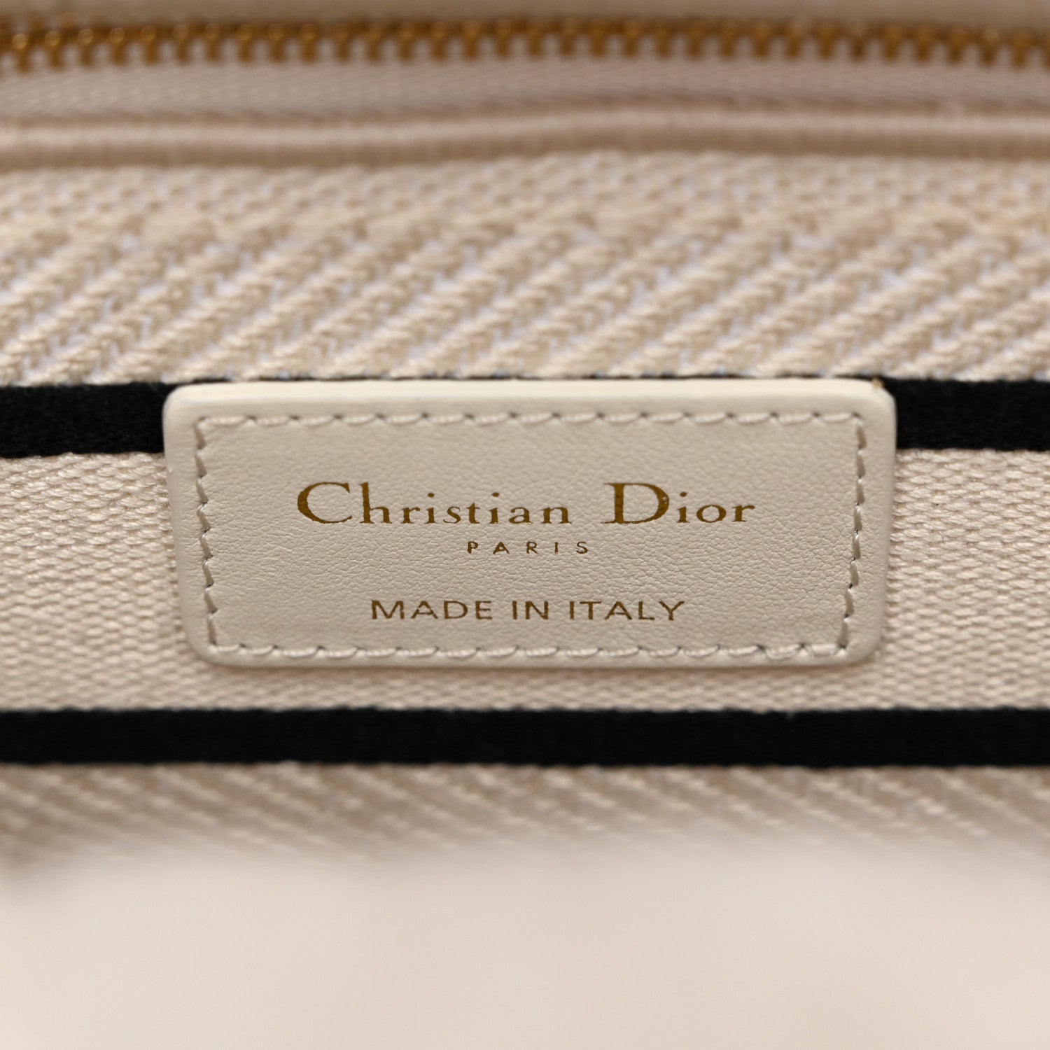 Christian Dior Shearling Cannage Medium Lady D- Lite Ecru 6 of 11