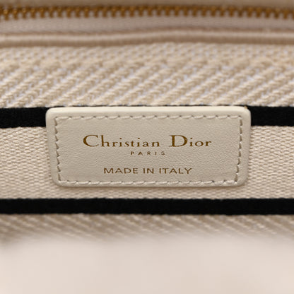 Christian Dior Shearling Cannage Medium Lady D- Lite Ecru 6 of 11