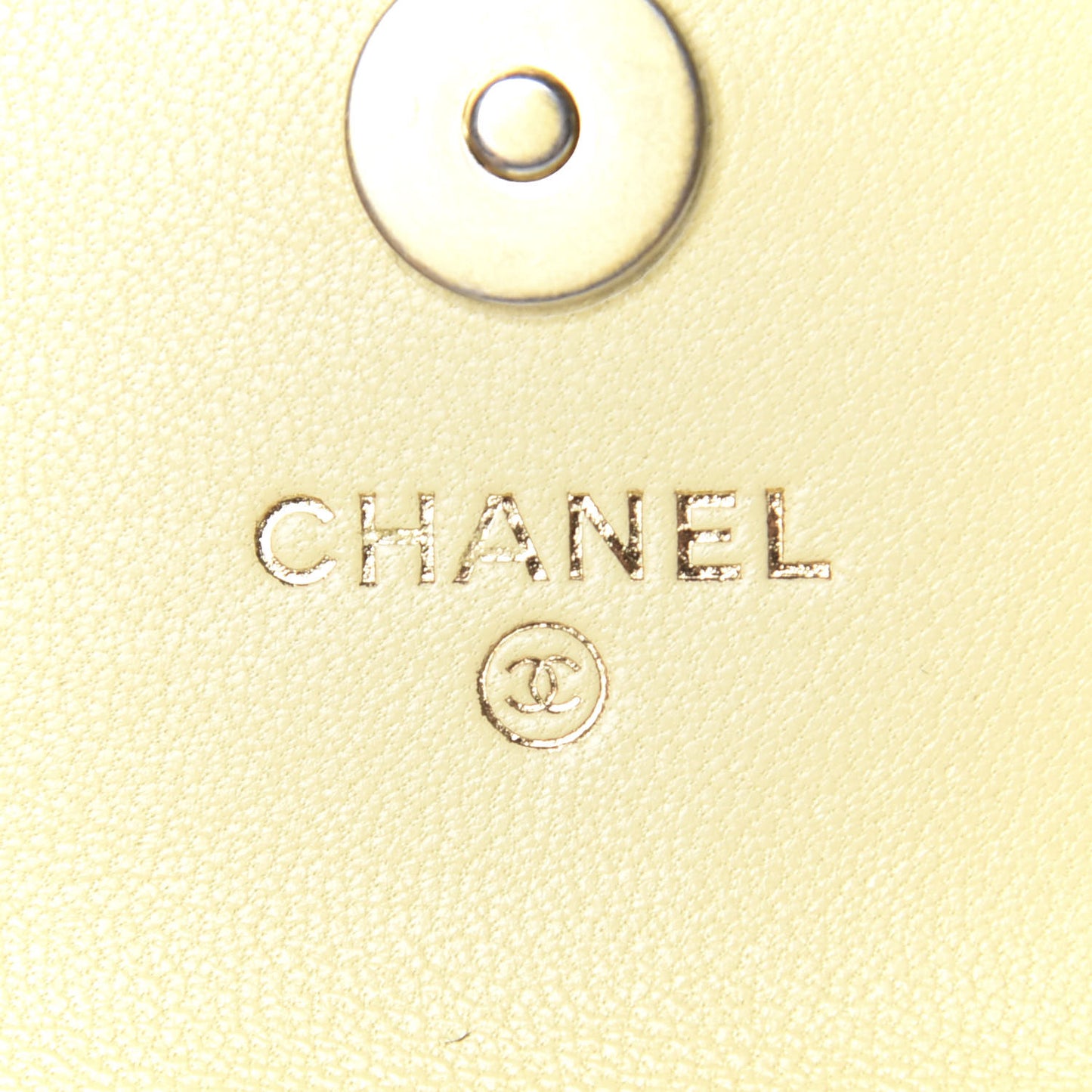 Lambskin Quilted Pearl Crush Clutch With Chain Yellow