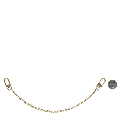 Louis Vuitton Metal Pochette Extender Key Ring Chain Gold 2 of 4