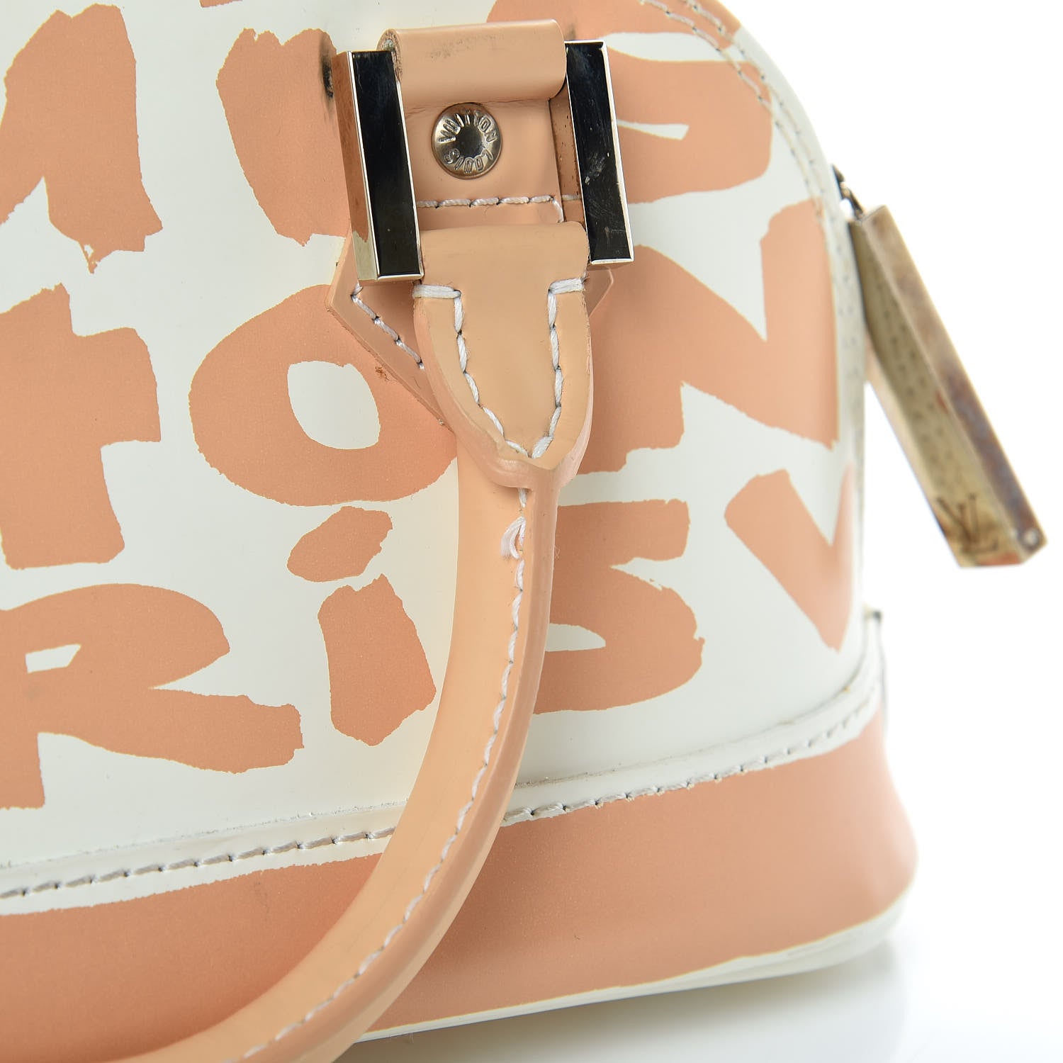 Louis Vuitton Graffiti Alma PM Peach 10 of 16