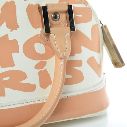Louis Vuitton Graffiti Alma PM Peach 10 of 16