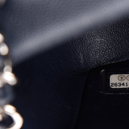 Chanel Caviar Quilted Mini Rectangular Flap Navy 7 of 10
