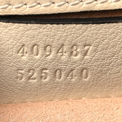 Gucci GG Supreme Monogram Calfskin Small Padlock Shoulder Bag Beige Mystic White Sun Oil 6 of 10