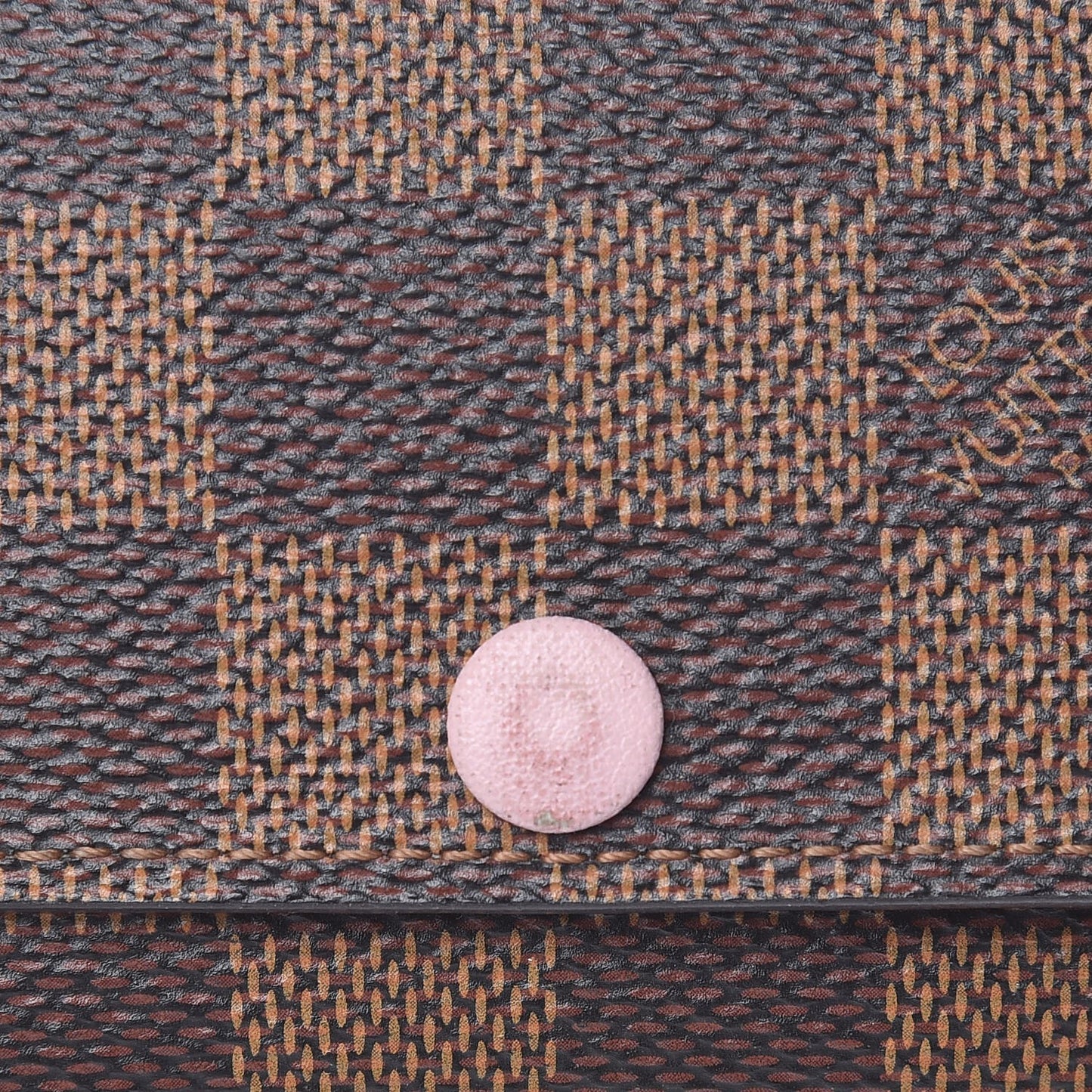 Damier Ebene Multicles 6 Key Holder Rose Ballerine