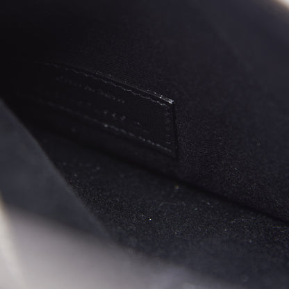 Saint Laurent Grain De Poudre Uptown Pouch Pebble 8 of 10