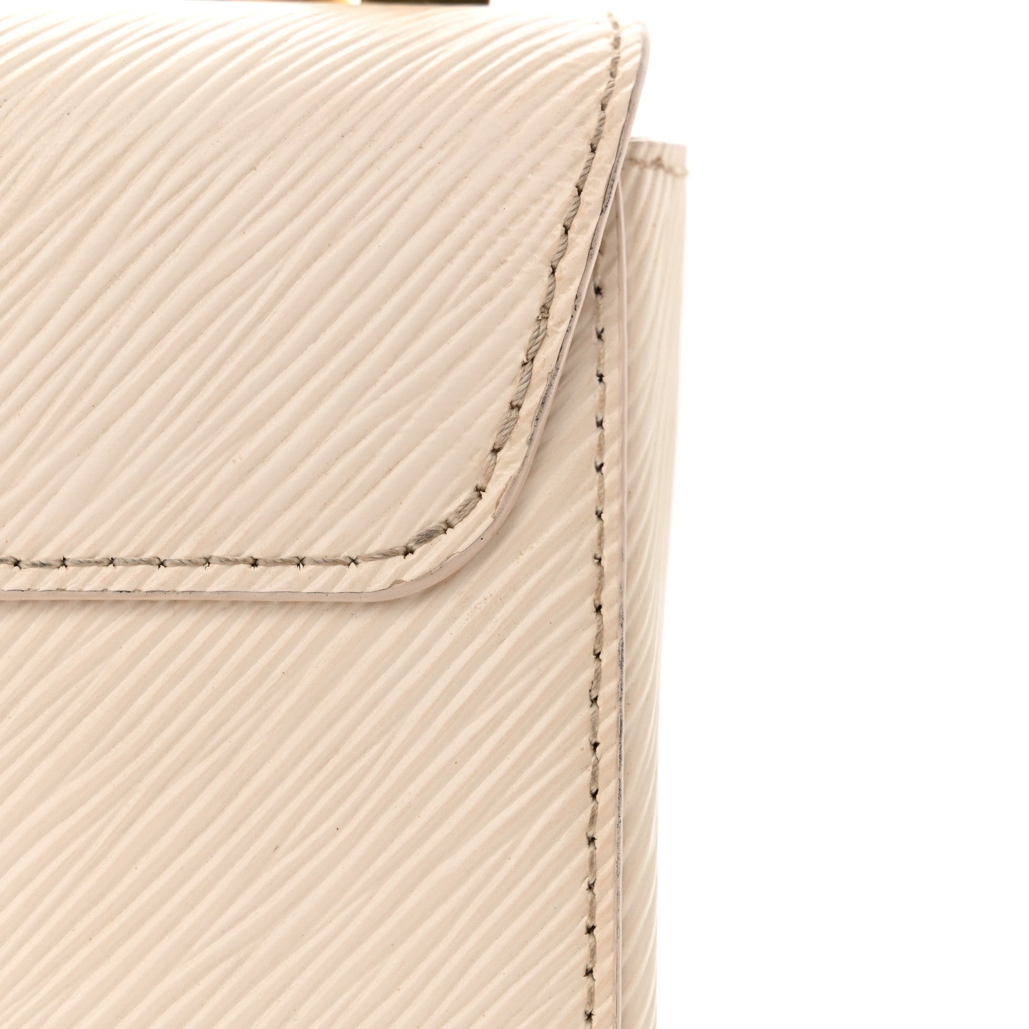 Louis Vuitton Epi Twist Braided Chain Shoulder Bag PM Quartz White 17 of 17