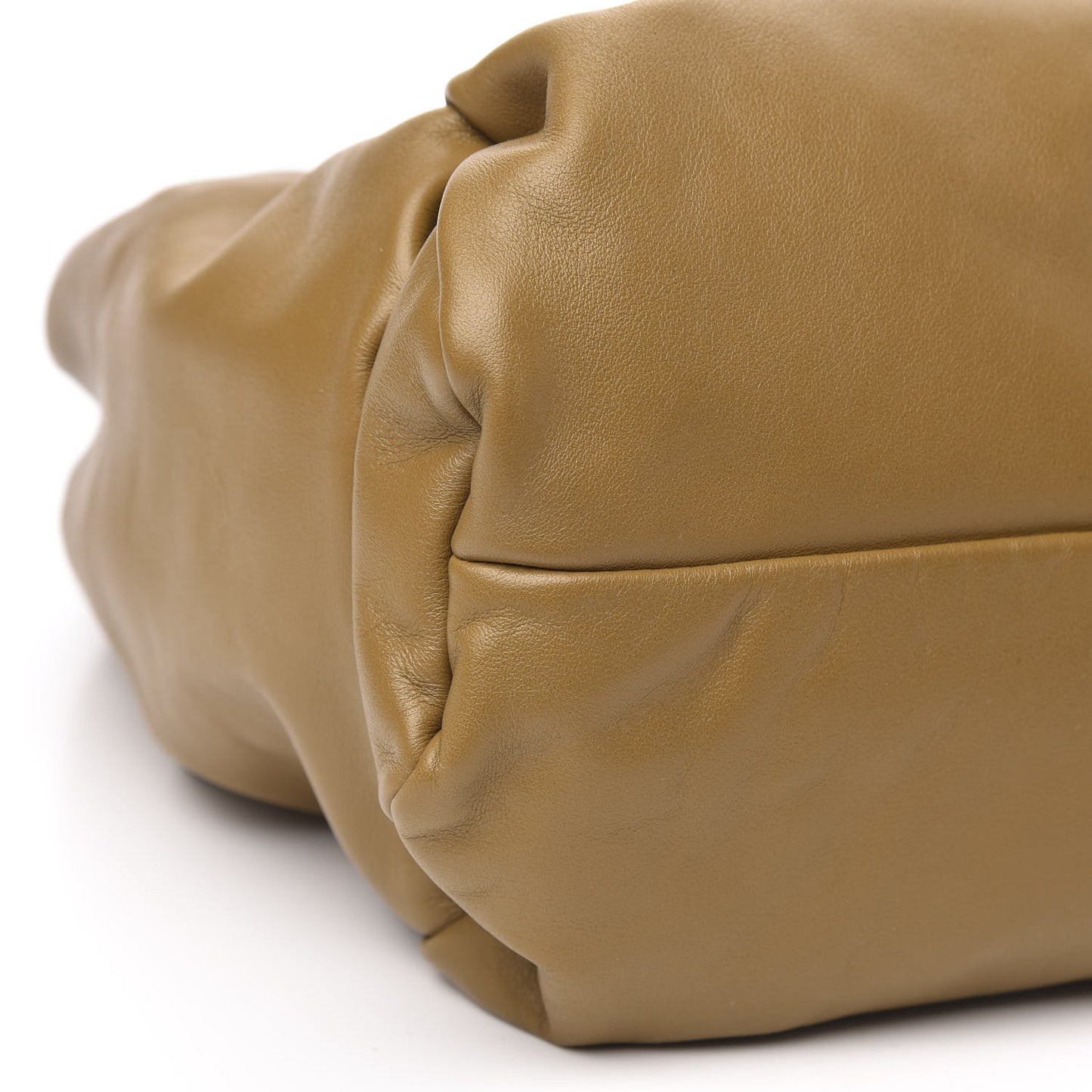 Smooth Butter Calfskin Small The Shoulder Pouch Moutarde