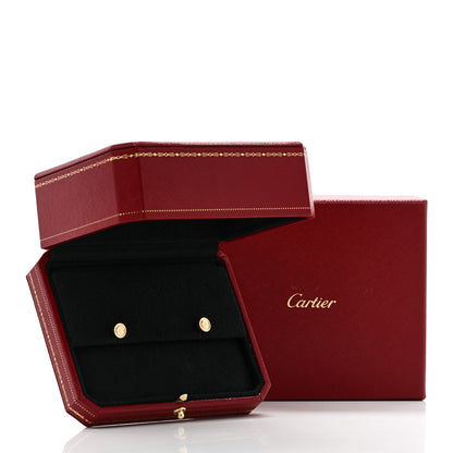 Cartier 18K Yellow Gold LOVE Earrings 6 of 6