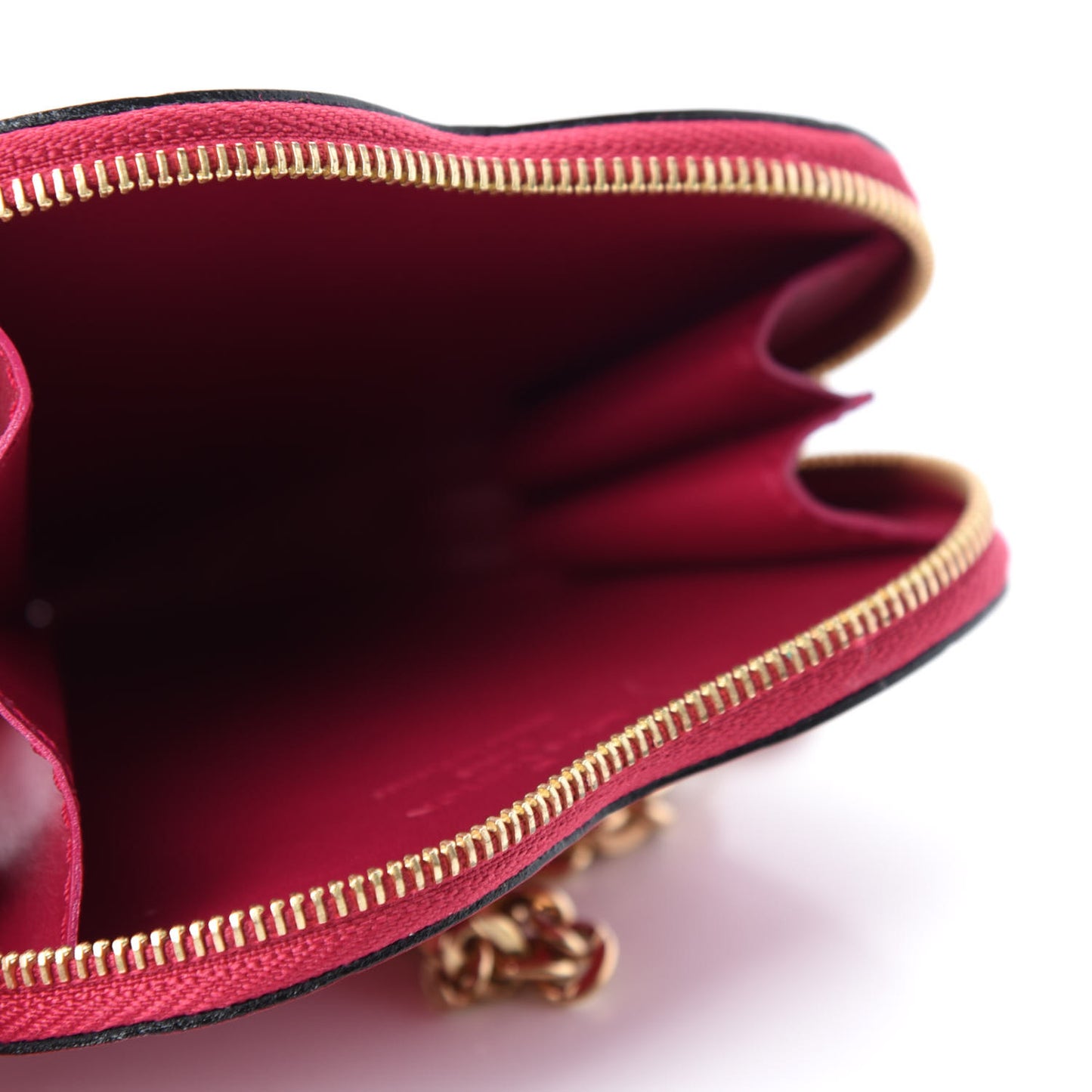 Vernis Heart Coin Purse Rose Indien