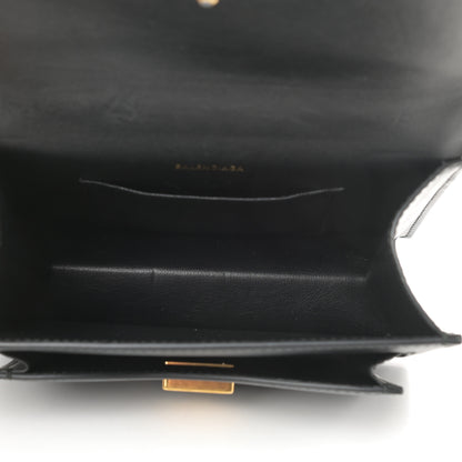 Balenciaga Box Calfskin XS Sharp Top Handle Bag Black 5 of 15