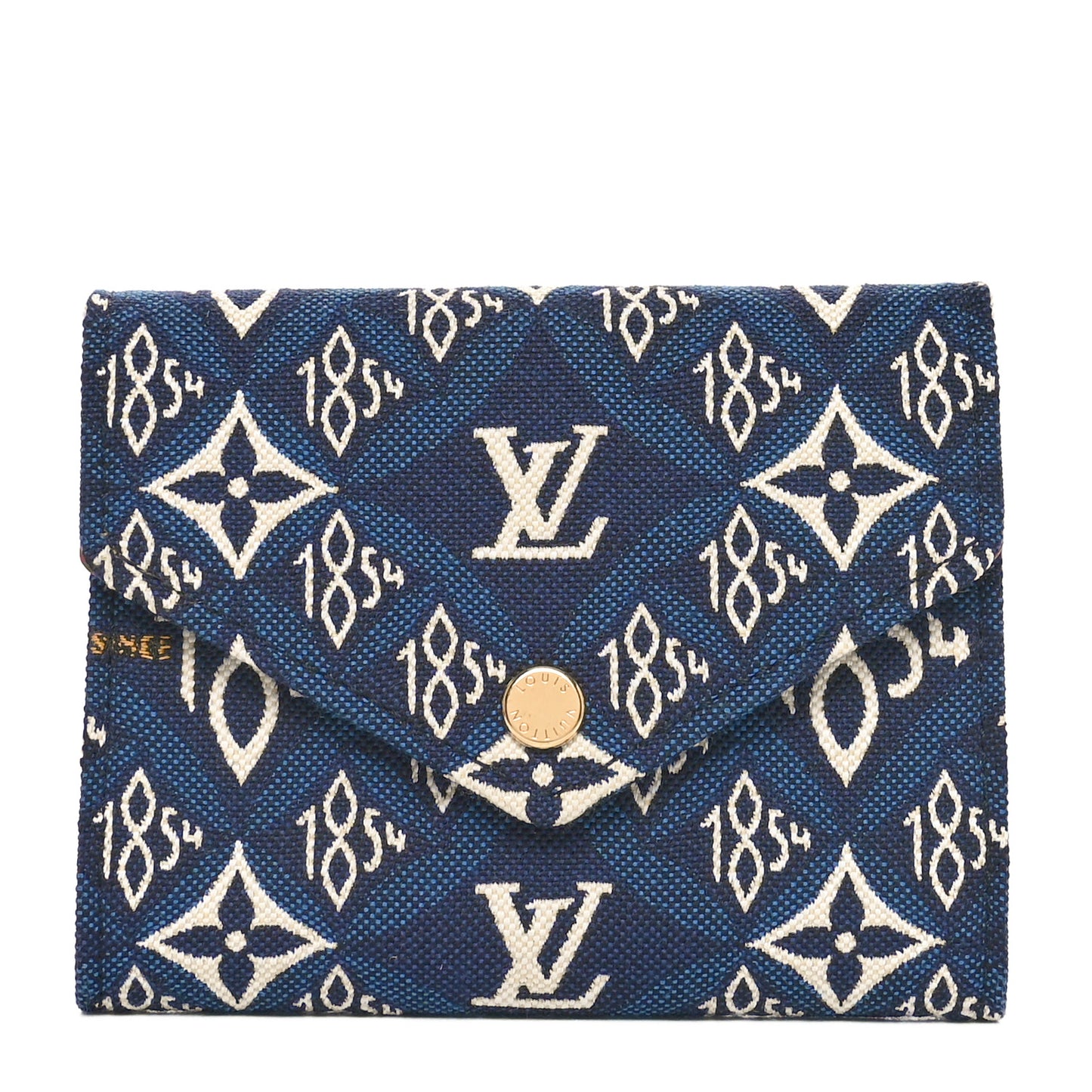 Jacquard Since 1854 Victorine Wallet Blue
