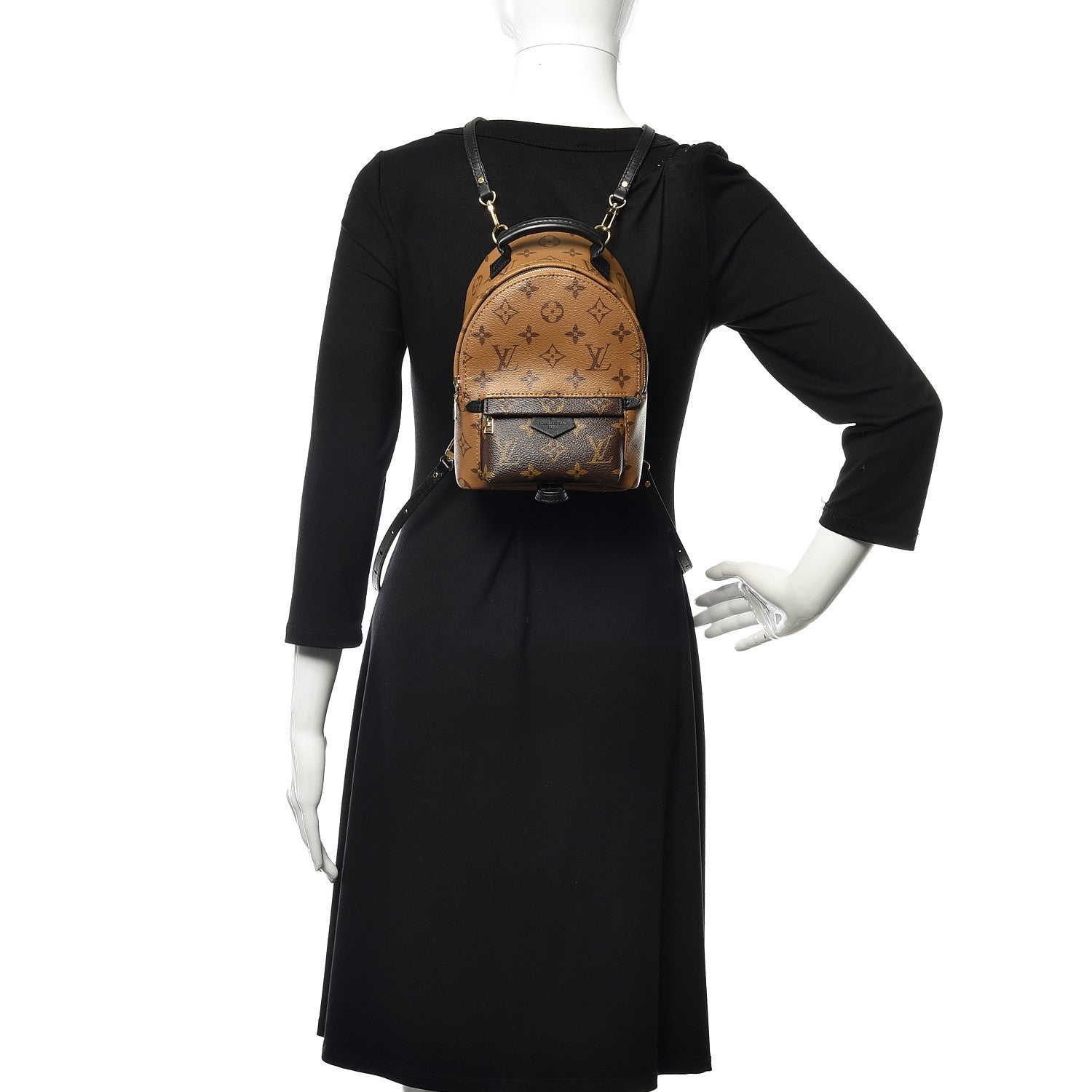 Louis Vuitton Reverse Monogram Palm Springs Backpack Mini 2 of 8