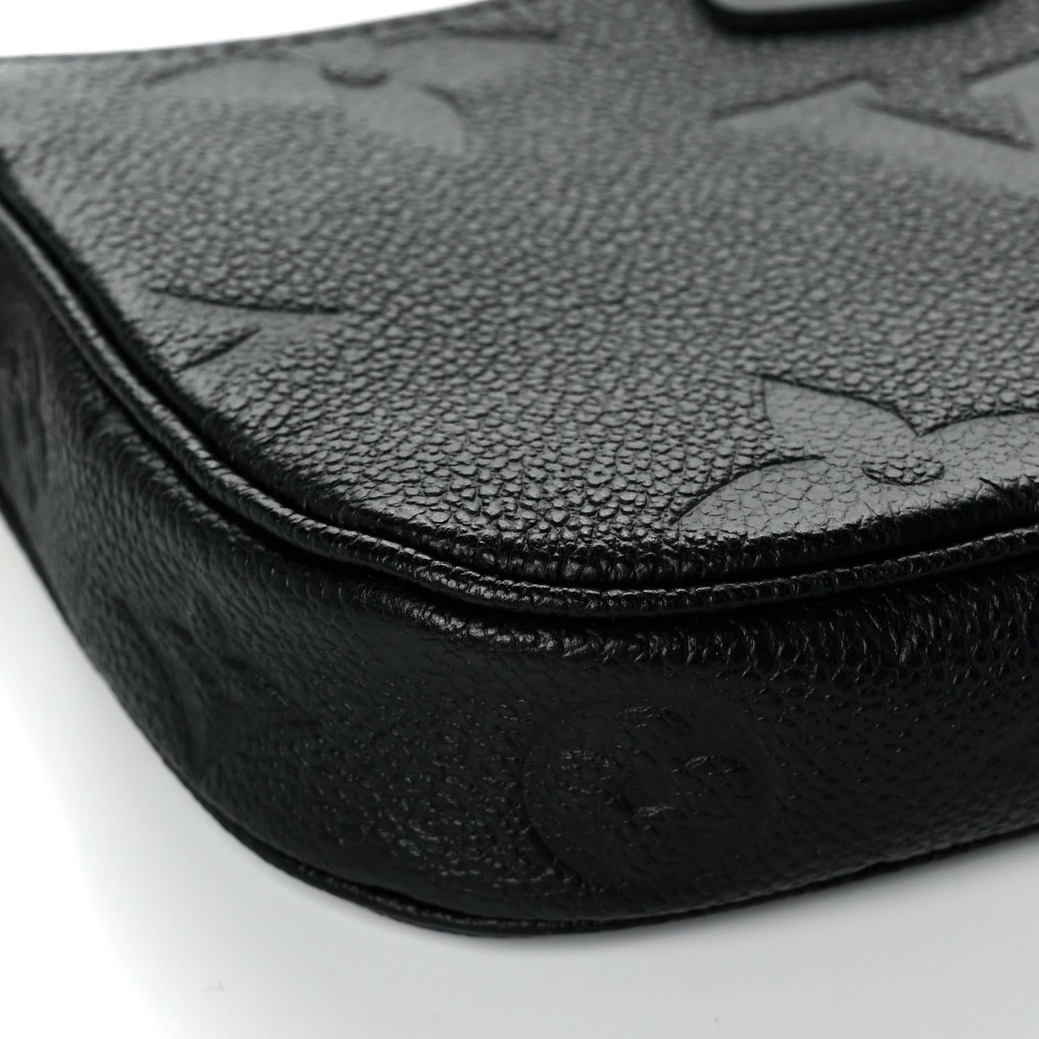 Louis Vuitton Empreinte Monogram Giant Multi Pochette Accessories Mini Pochette Black 8 of 10