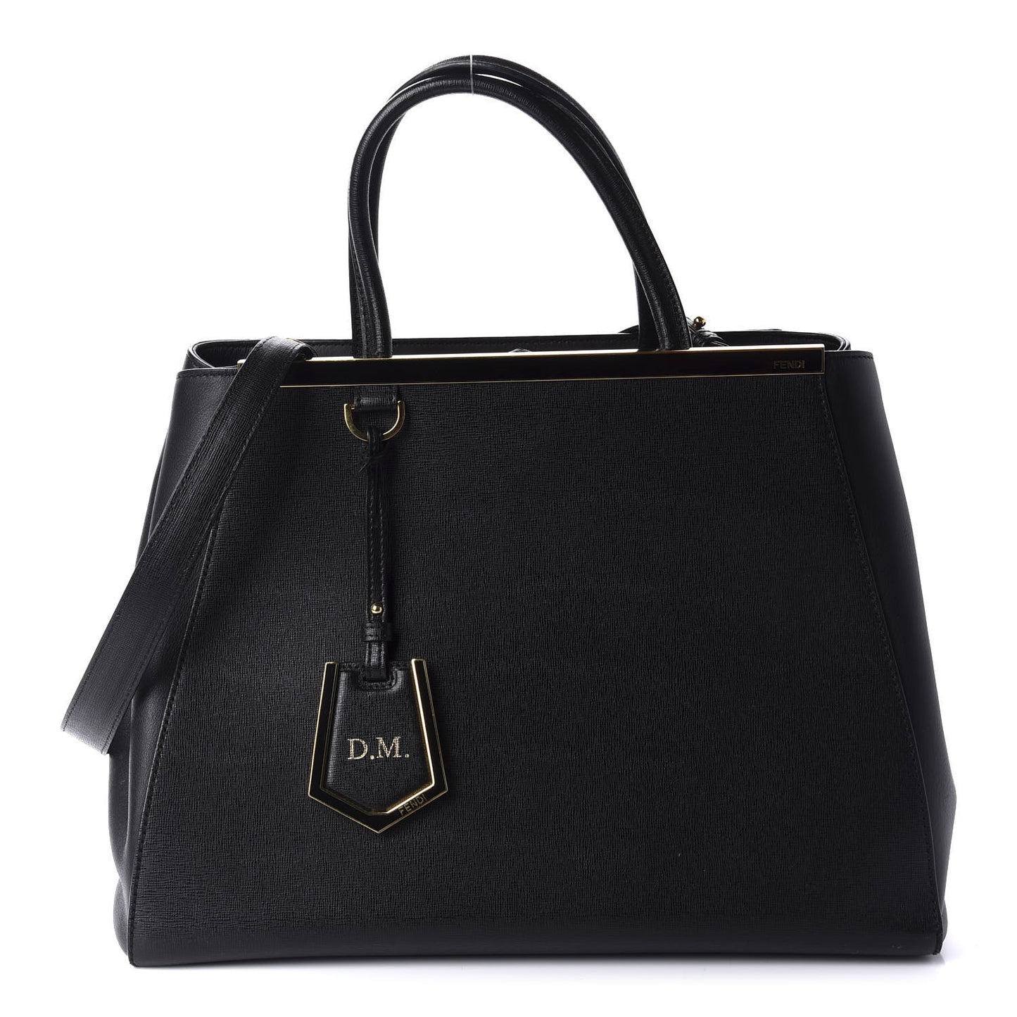 Vitello Elite Medium 2Jours Tote Black