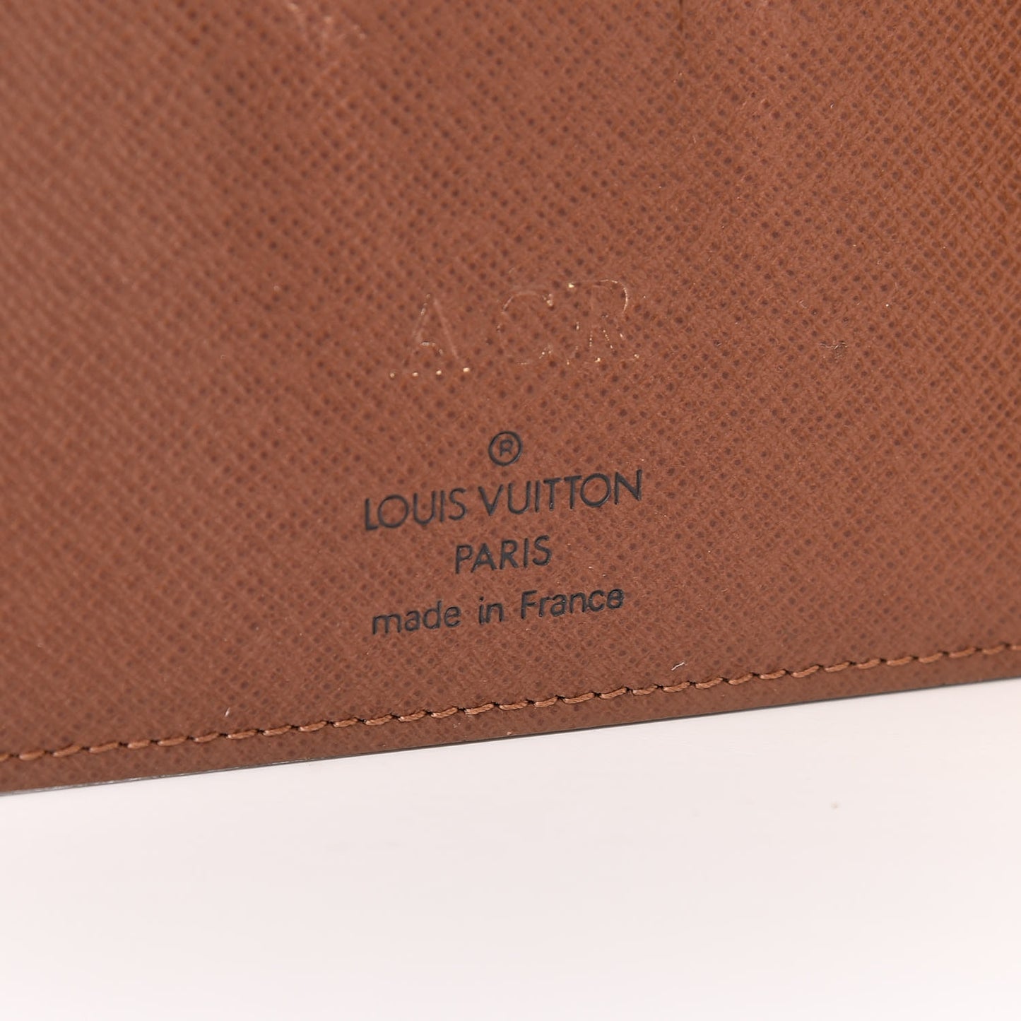 Monogram Medium Ring Agenda Cover