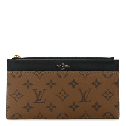 Louis Vuitton Reverse Monogram Slim Purse 1 of 9
