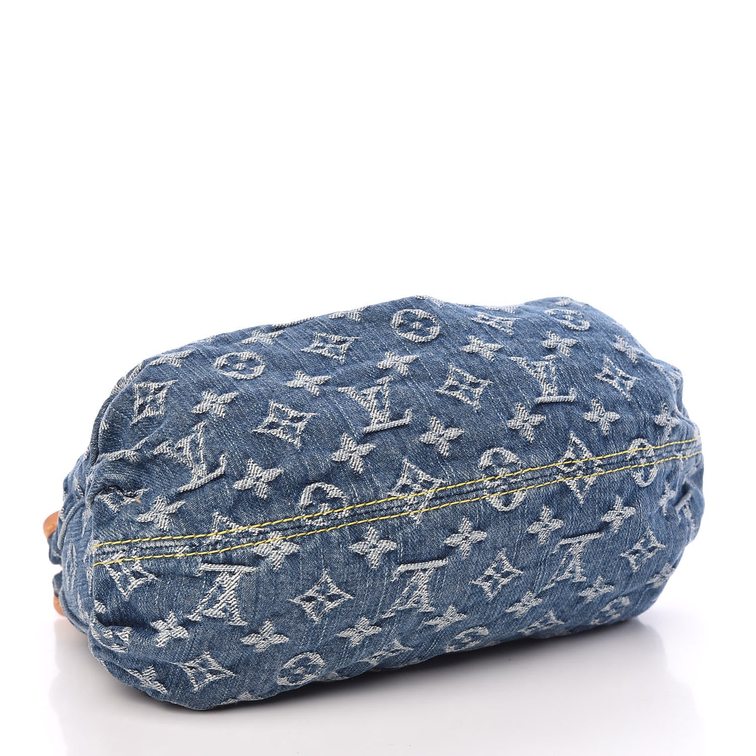 Louis Vuitton Monogram Denim Pleaty Blue 4 of 11