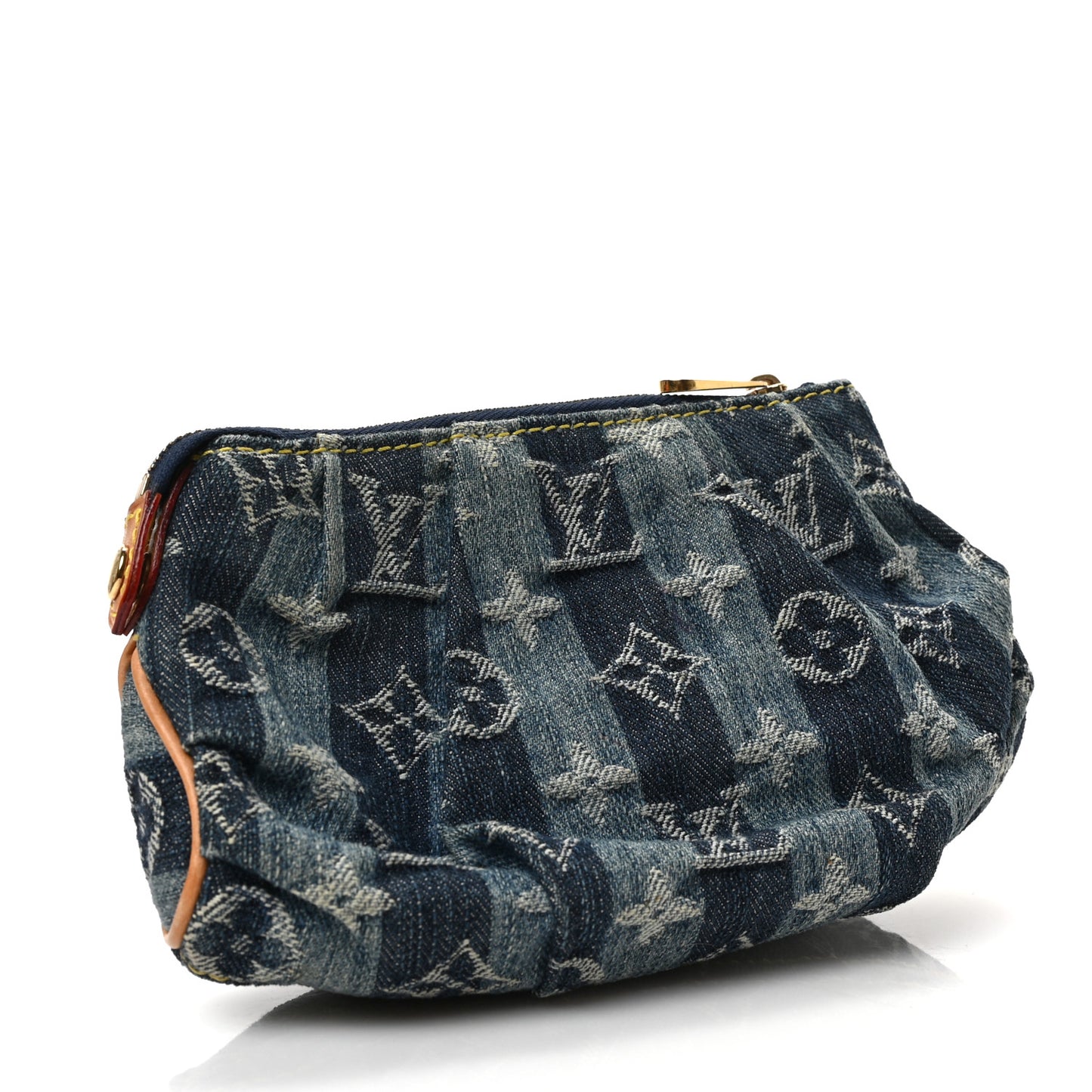 Denim Raye Trousse Cosmetic Pouch