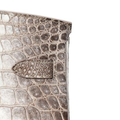 Hermes Matte Niloticus Crocodile Himalaya Birkin 30 Blanc 10 of 15