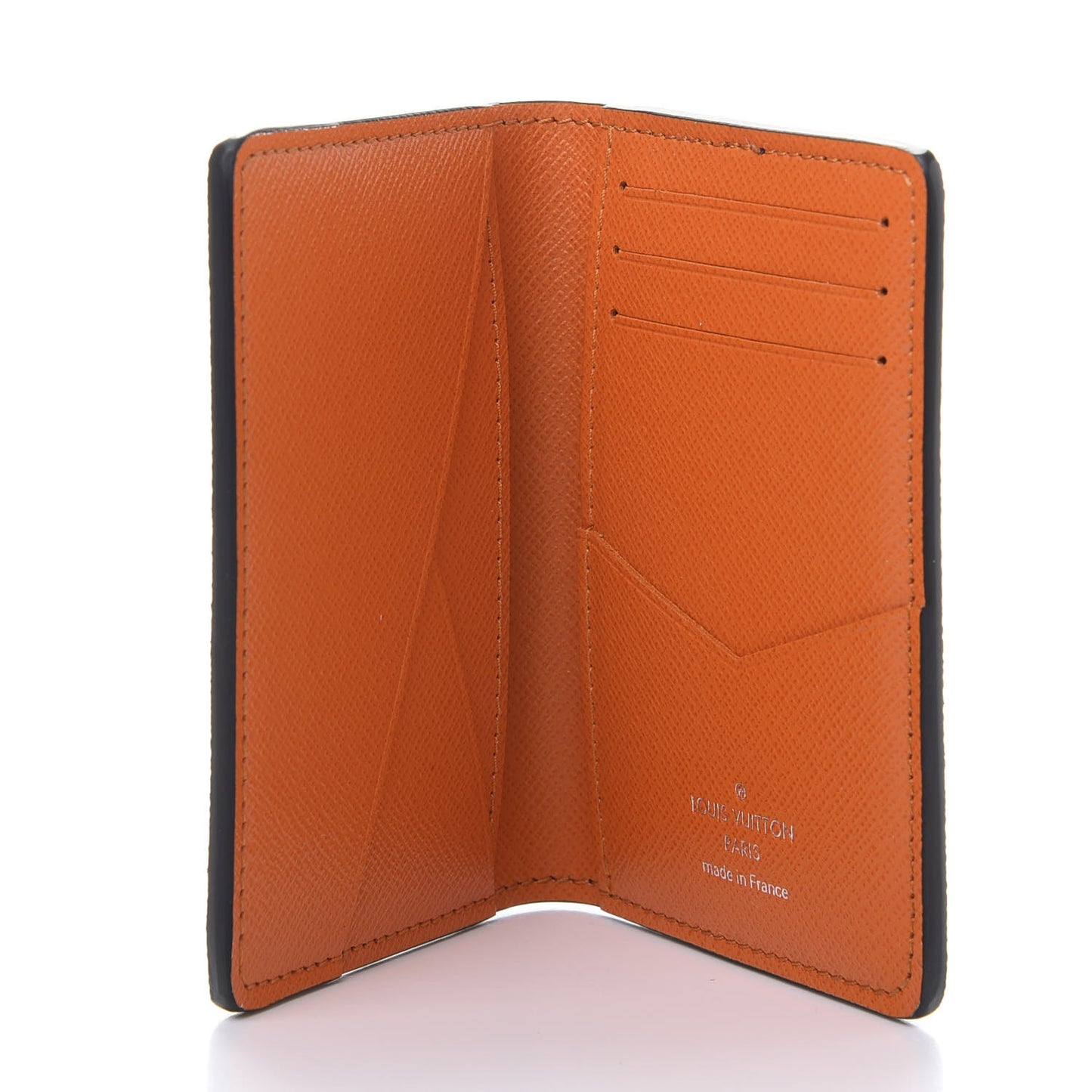 Damier Graphite Giant Pocket Organizer Orange