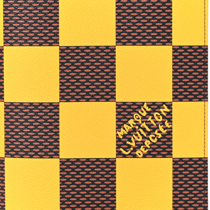 Louis Vuitton Damier Pop Auguste Notebook Cover Yellow 7 of 8