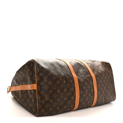 Louis Vuitton Monogram Keepall Bandouliere 55 3 of 15