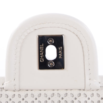 Chanel Perforated Calfskin Small Up In The Air Flap Ivory 8 of 8