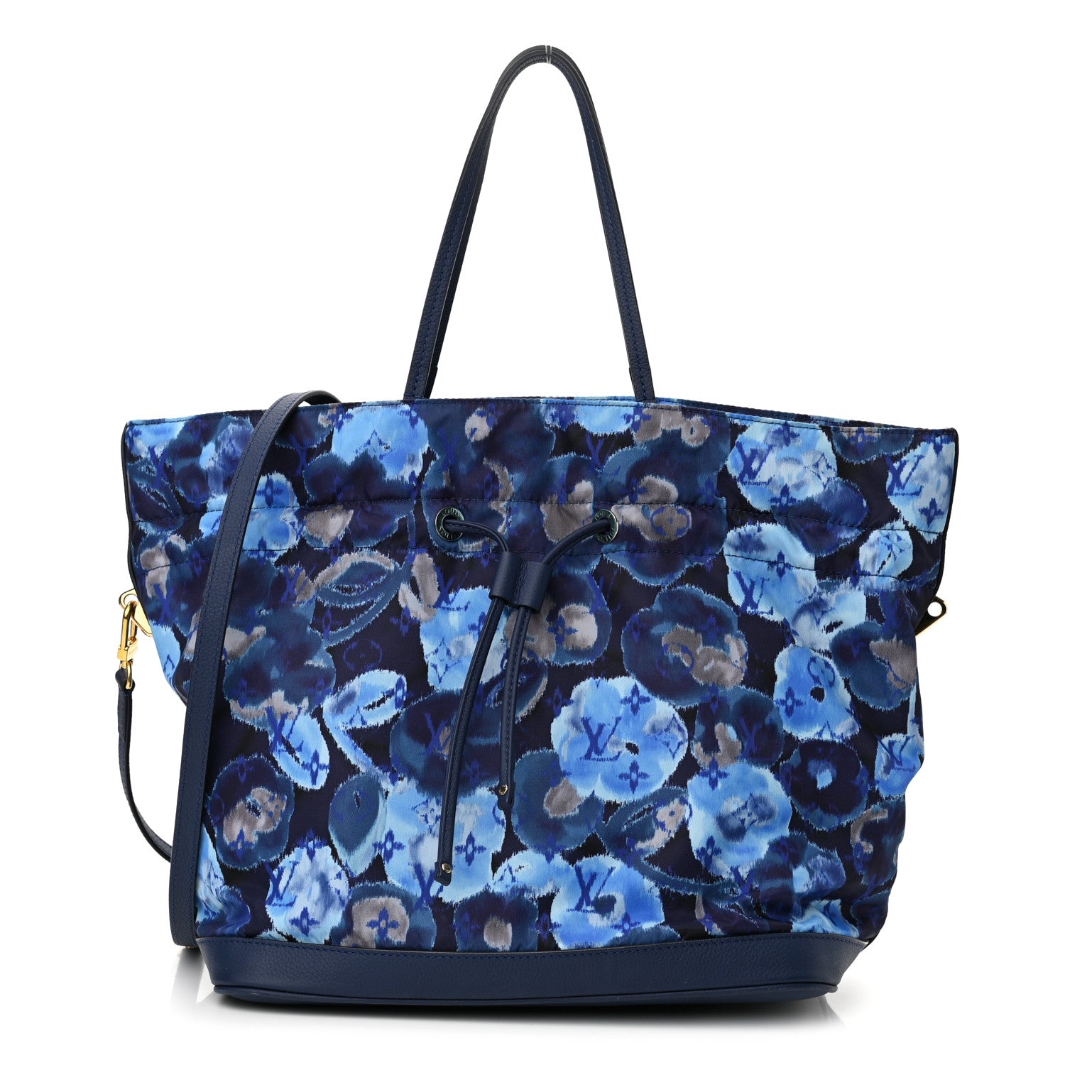 Louis Vuitton Nylon Monogram Ikat Noefull MM Grand Blue 1 of 11