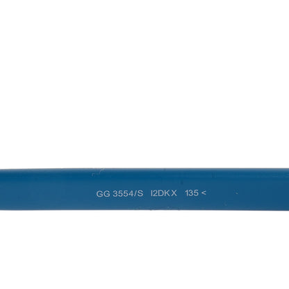 Gucci Shield Sunglasses 3554/S Blue 4 of 6