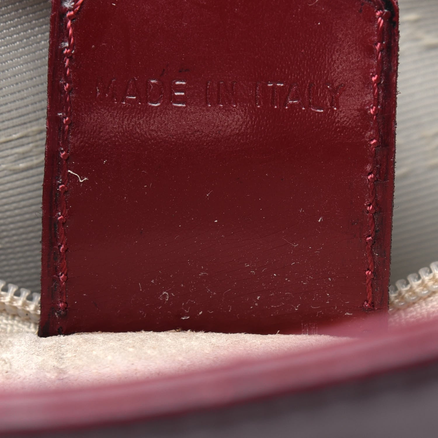 Burberry Haymarket Check Shoulder Bag Red 8 of 36