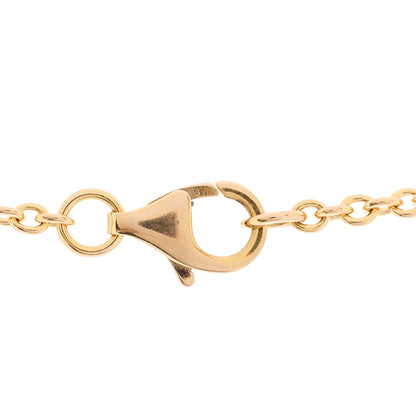 Cartier 18K Pink Gold Interlocking LOVE Necklace 5 of 9