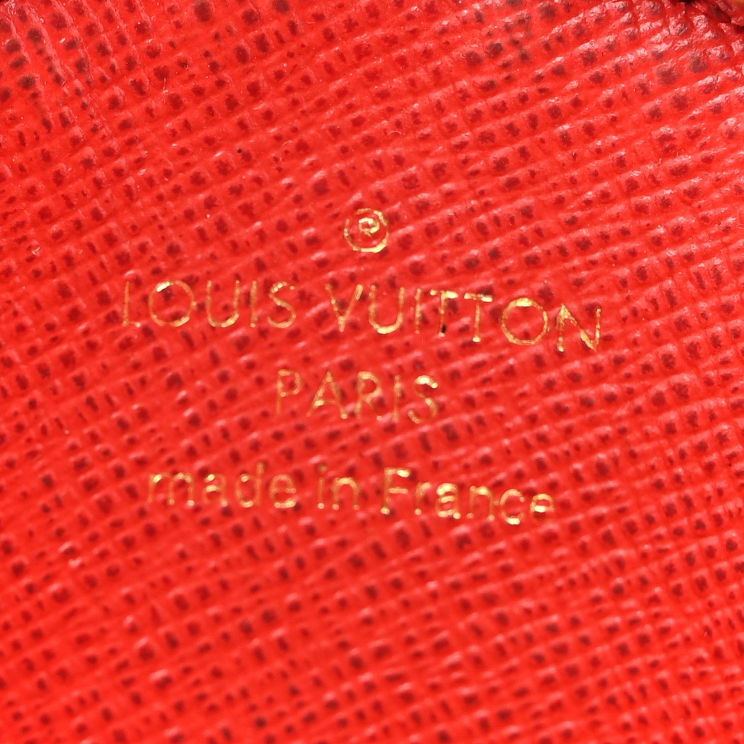 Louis Vuitton Monogram 2020 Christmas Animation Bumper Cars Round Coin Purse Coquelicot 6 of 8