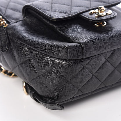 Chanel Caviar Quilted Small CC Day Backpack Black 5 of 9