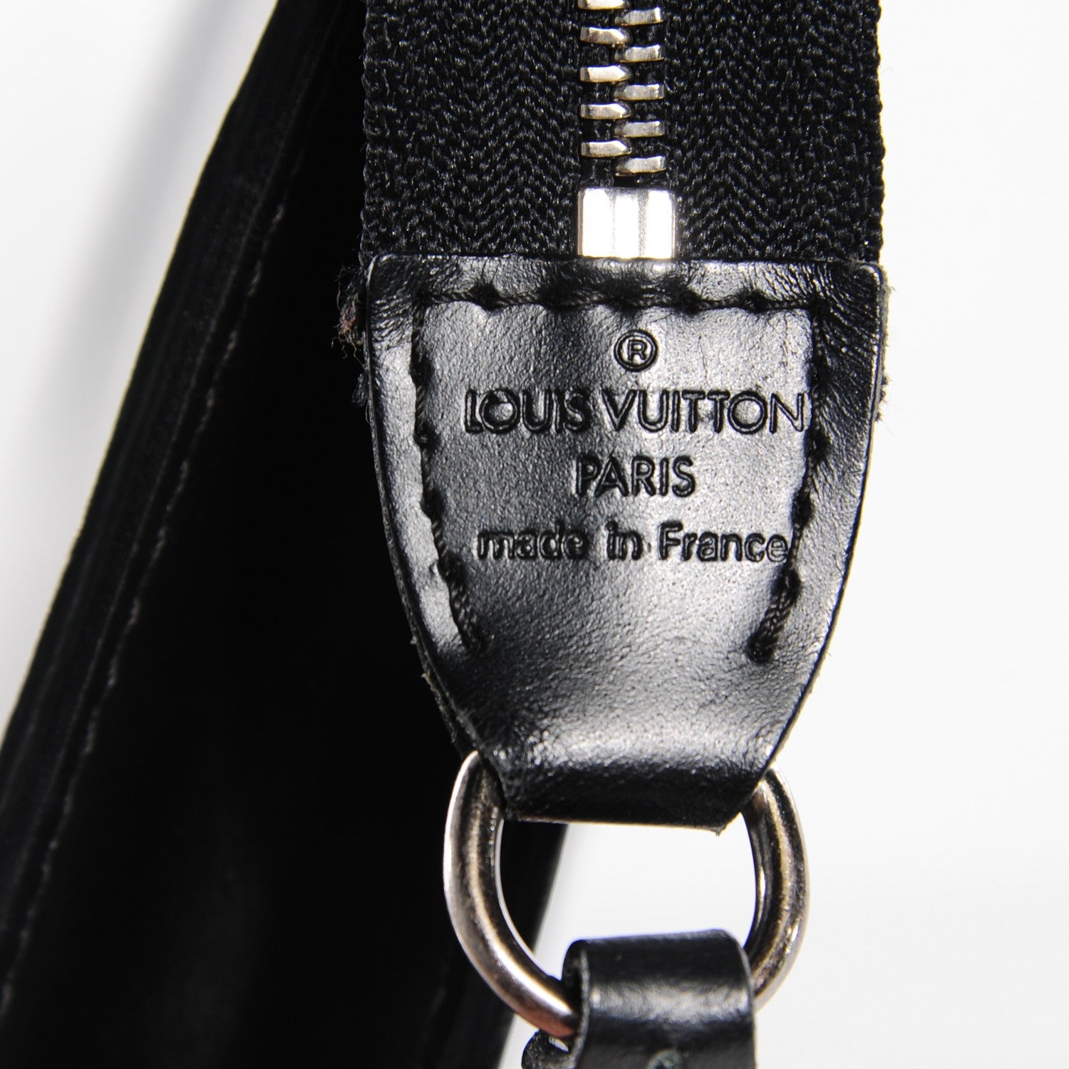 Louis Vuitton Epi Pochette Accessories 24 Black 7 of 7