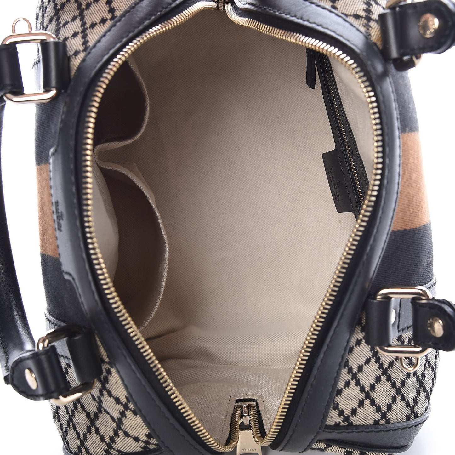 Diamante Vintage Web Small Boston Black