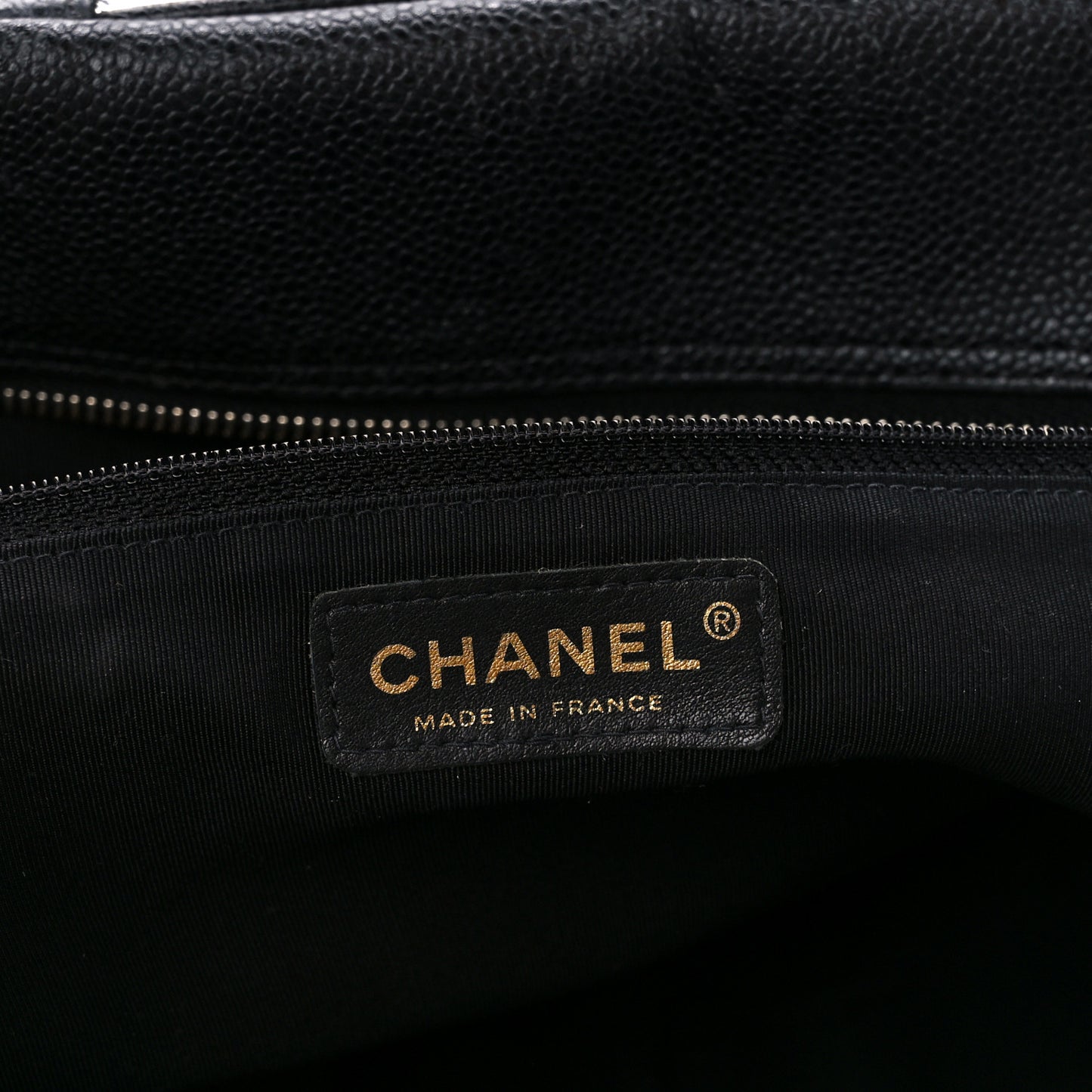 Caviar Quilted Large Bowler Black